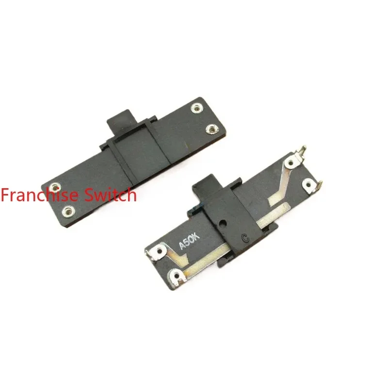 

50 шт. потенциометров A50K, общая длина 35 мм, шток 4 мм, 50K, линейный, одноканальный, горизонтальный, с прямым сдвигом, для модуляции