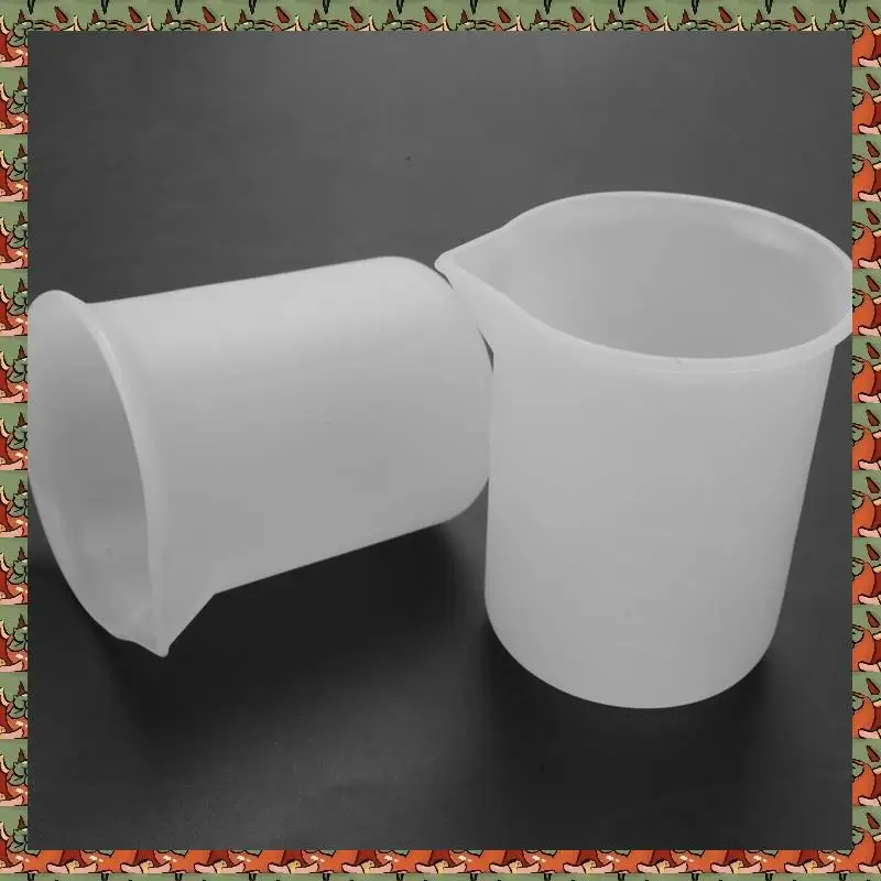 

ABLQ 10Pcs Silicone Measuring Cups 100 Ml Silicone Cups Non Stick Mixing Cups DIY Glue Tools Cup For Handmade Craft