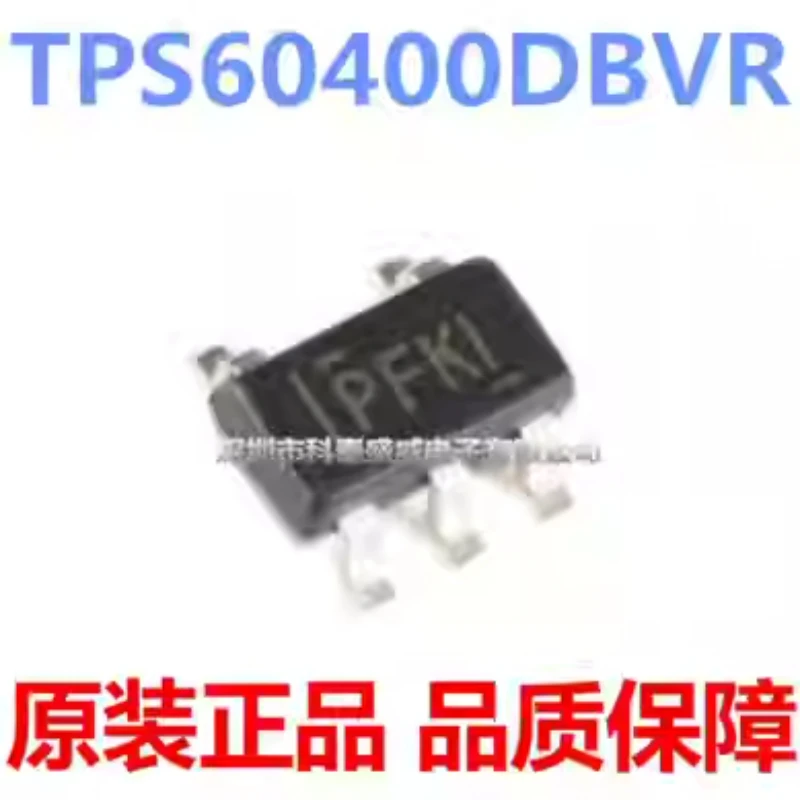 Original genuine TPS60400DBVR screen printed PFKI package SOT23-5 voltage inverter chip