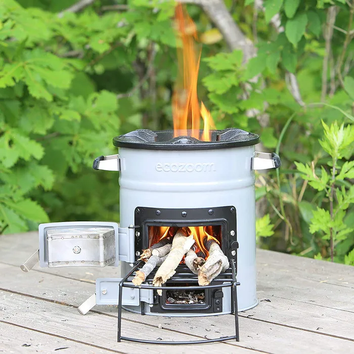 Wood stove, outdoor portable camping, multi-functional, smokeless, environmentally friendly, Japanese-style professional rocket