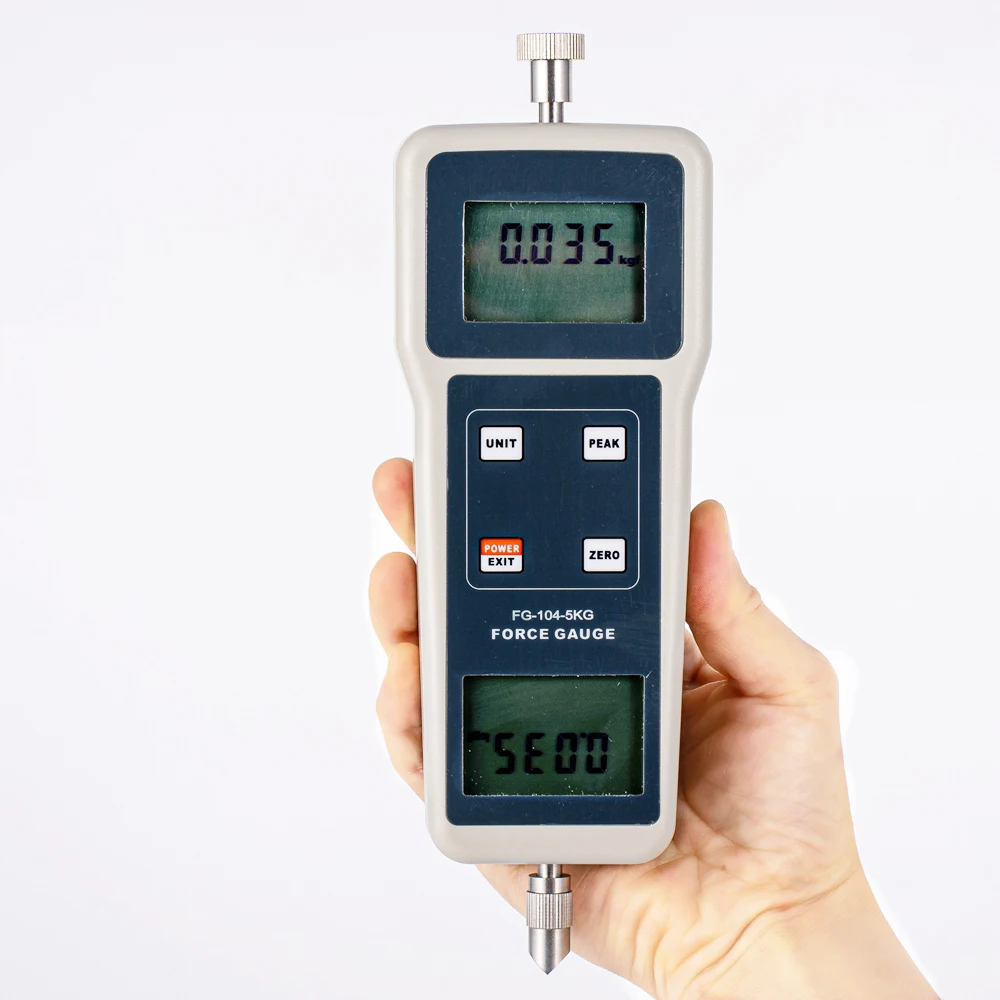 Small Digital Display Push Tension Meter Multi-Functional High-Precision Tension Tester Push And Pull Spring Dynamometer FG-104