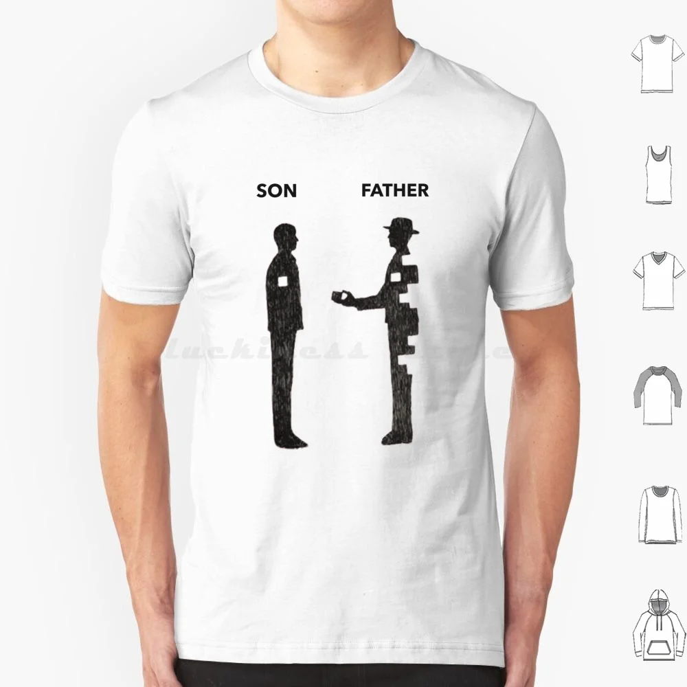 Father Offers All To Son T Shirt Cotton Men Women DIY Print Father Son Dad Daughter Fathers Day Mother Mom Brother Funny Sister