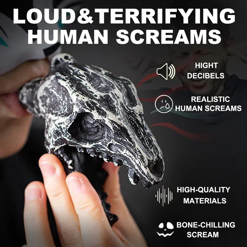 

Aztec Death Whistle, Up To125+ Decibels Loud Real Screaming Aztec Death Whistle Loudest Authentic Human Authentic Human Sounding