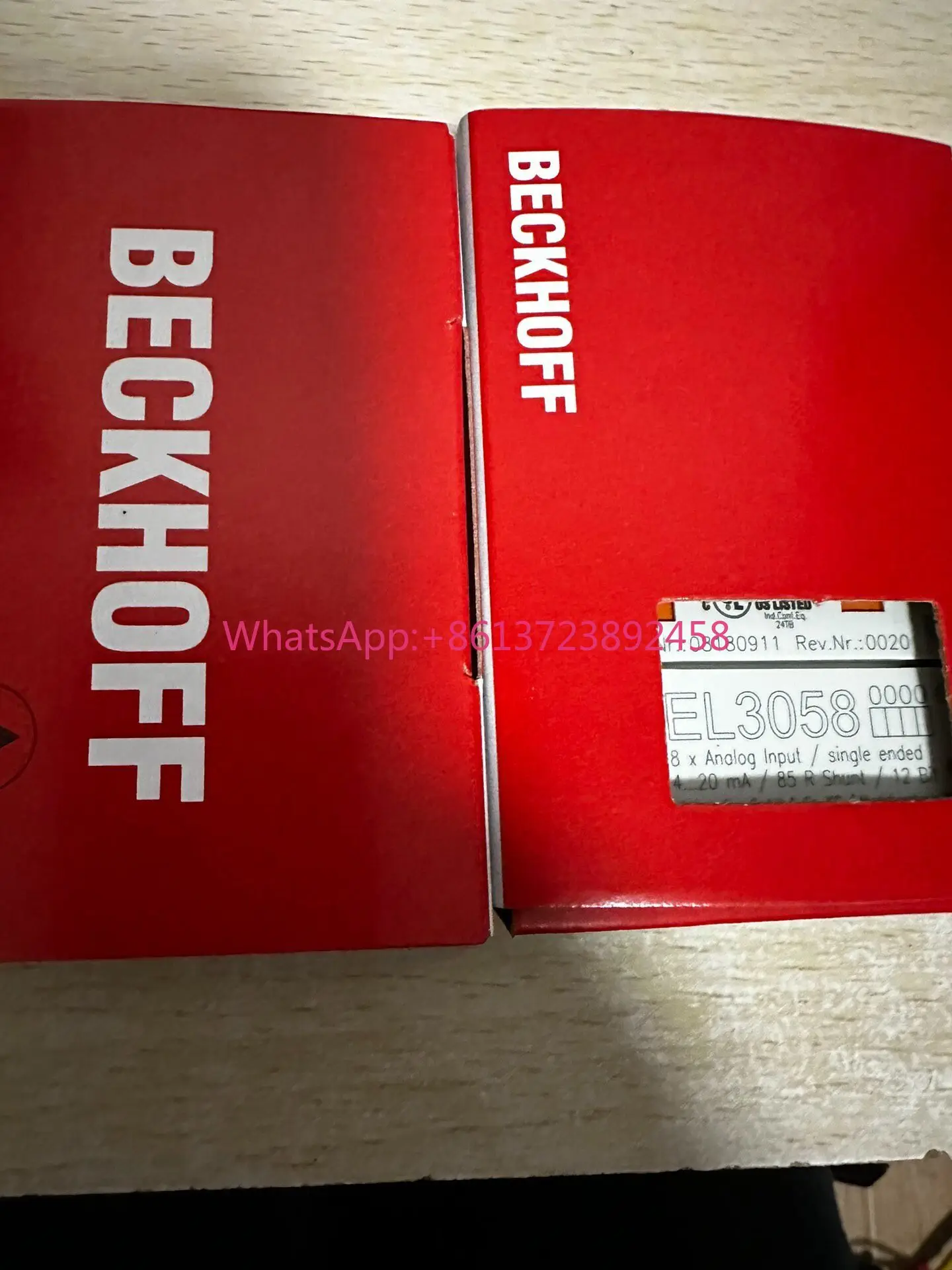 

Beckhoff module EL3058 is brand new and original, high quality