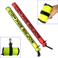 Boya marcadora de superficie de buceo de 110cm, tubo de señal SMB, equipo SMB de salchicha de seguridad para pesca submarina, snorkel