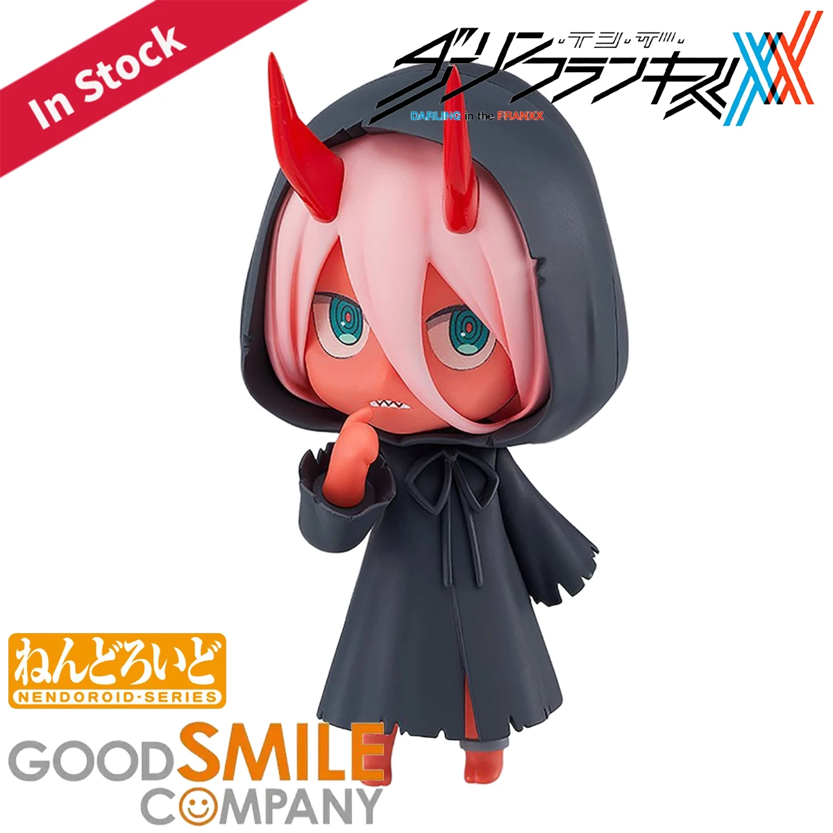 Oryginalne figurki/nakładki Nendoroid firmy Good Smile Company ( # 1820) Darling in The FranXX Zero Two Wersja z dzieciństwa. Figurka akcji