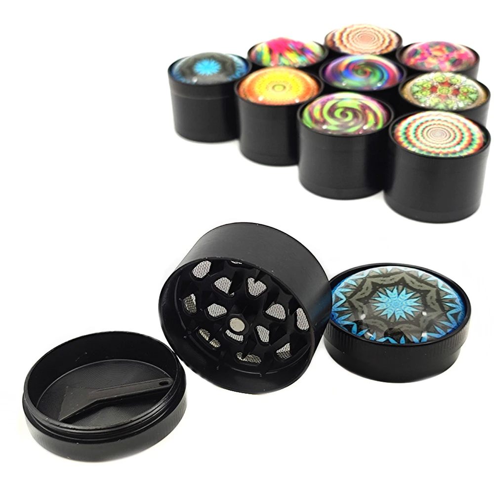 1Pcs Smoking Accessories Tobacco Crusher Herb Grinder Grinder 30/40/50mm For Men Smoke Tool Amoladora