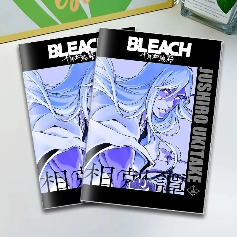 بليتش ألف عام حرب الدم أنيمي شخصية ثنائية الأبعاد دفتر A5 صفحات فارغة مع كم مجلة الطالب هدية عيد ميلاد #3