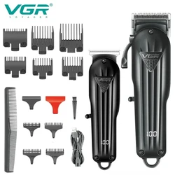 VGR Original Hair Clipper Professional Rechargeable Hair Trimmer Electric Haircut Machine Beard Trimmer For Men V-282