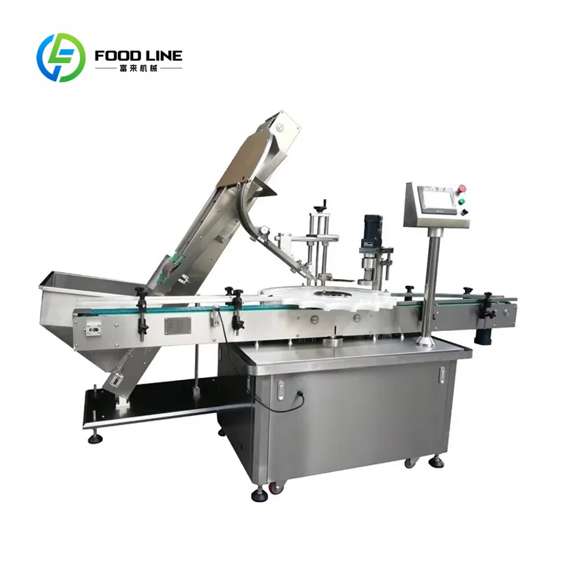 Single Head Stelvin Screw Capper, Automatic Capping Machine for Plastic Bottles & Glass Jars, Customized