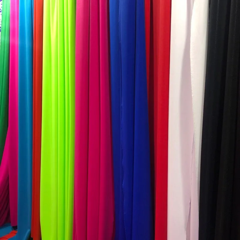 

Ethnic Minority Soft Lurex Solid Color Fabric for Dress Clothing Coat Design Cloth Diy By The Meter Sewing Material
