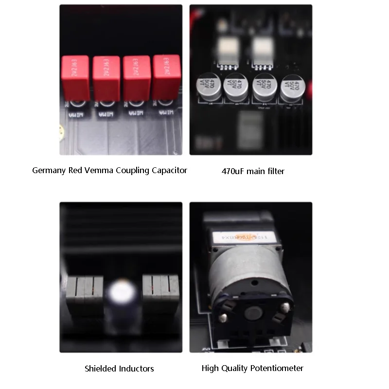 Fully Balanced Audio Power Amplifier Built-in TPA3255 Chip 300W * 2 High-power Stereo HIF Digital Amplifier Lossless Audio Lines