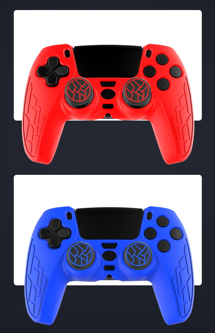 Silicone Thumb Grip Cap Cover For Playstation 5 PS5 PS4 Xbox Series X S NS2 Game Joystick Controller Accessories Thumbstick Grip view 5
