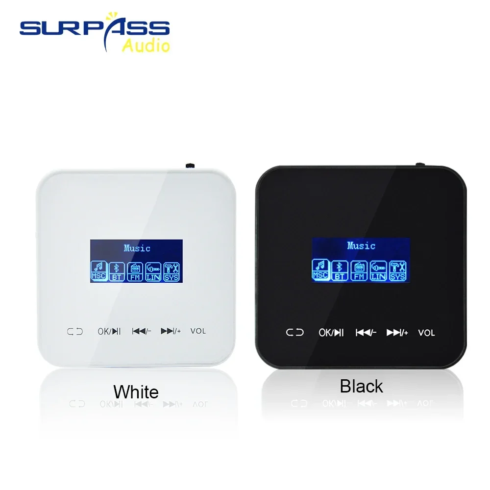 1.77'' 86 Box With Bluetooth 5.0Active Touch Screen Audio Background Music Controller Audio Panel Home Hotel Room Surround Sound