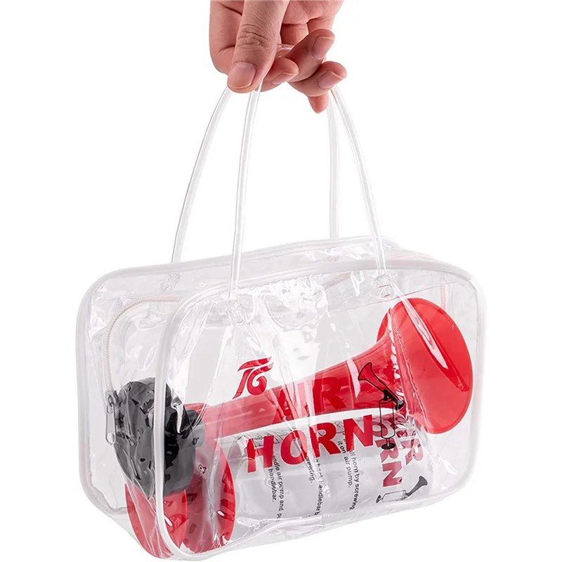 2X ручной воздушный звуковой сигнал, портативный ручной воздушный насос из алюминия и АБС-пластика, громкий звуковой сигнал безопасности для спортивных мероприятий-ABJU