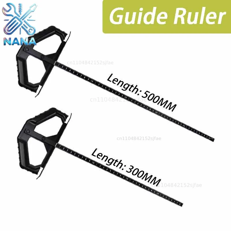 WU533 Electric Circular Saw Guide Ruler Electric Tool Curve Saw Guide Rulers Suitable for WORX 535 Woodworking Parallel Ruler