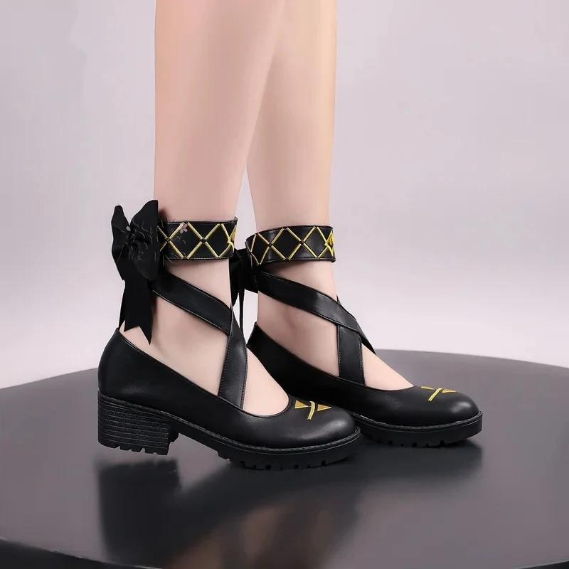 

Wuthering Waves High Heels Cosplay Game Shoe Accessories Props Anime Denia for Woman Costume Matching Shoes hf5]]