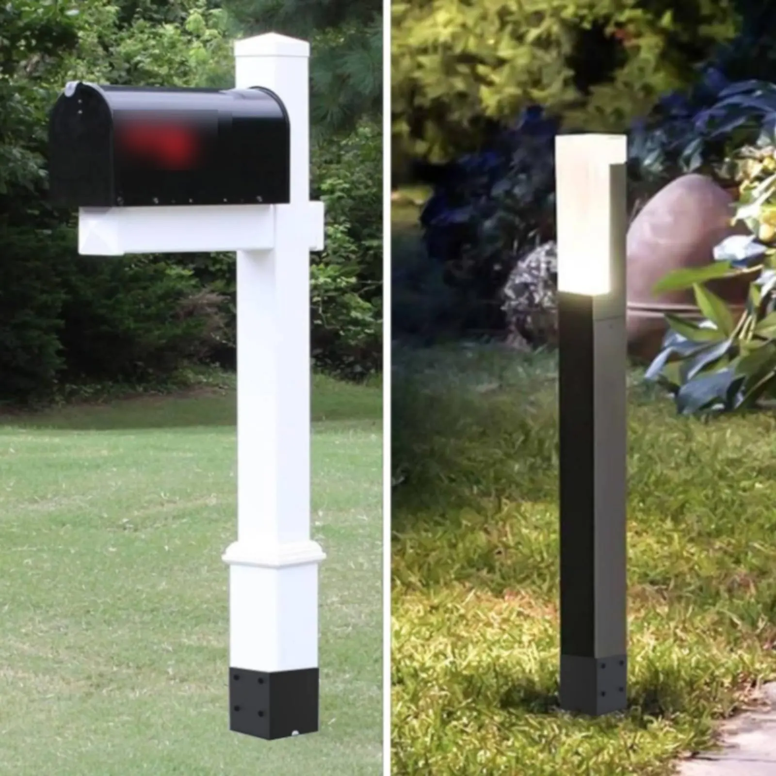

Fence Post Ground Spike Heavy Duty Fence Post Anchor Construction Hardware Reusable Side Drainage Design for Yard