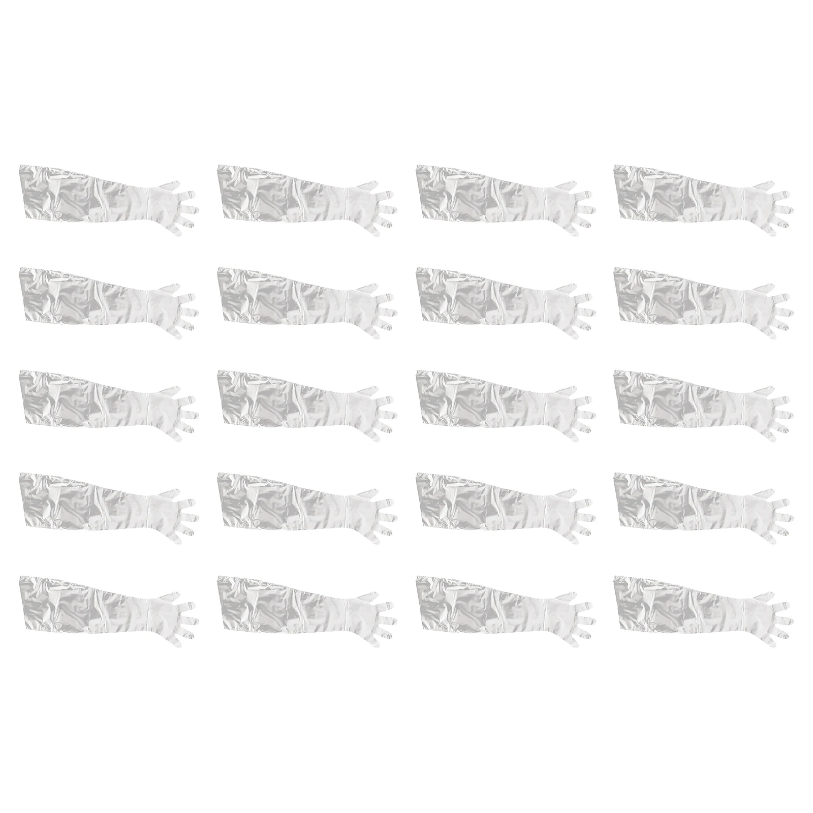 

50pcs Disposable Long Arm for Livestock Delivery White Large Size Animal Birthing Gloves Safe Sanitary Home Use Reduction