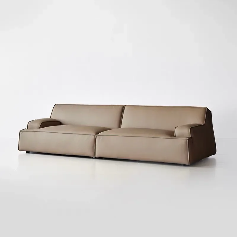 Damascus matte full cowhide sofa