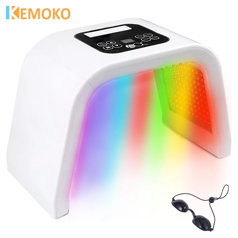 kemoko-dispositivo-di-bellezza-led-a-7-colori-per-ringiovanimento-della-pelle-di-viso-e-corpo-anti-rughe-terapia-a-luce-infrarossa-850nm-per-alleviare-il-dolore