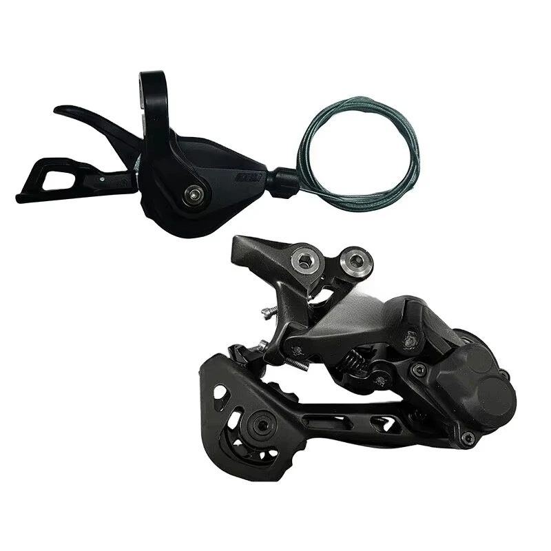MTB Rear Derailleur Shifter Lever Mini Groupset - Mountain Bike Transmission Derailleur for Cycling Equipment