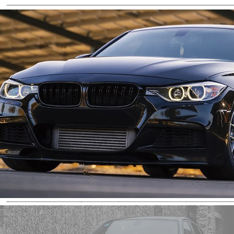 

Gloss Black For BMW 2012-2018 3 Series F30 F31 F35 Front Kidney Grille Grill Gloss Black Single Car Kidney Grill Front Bumper