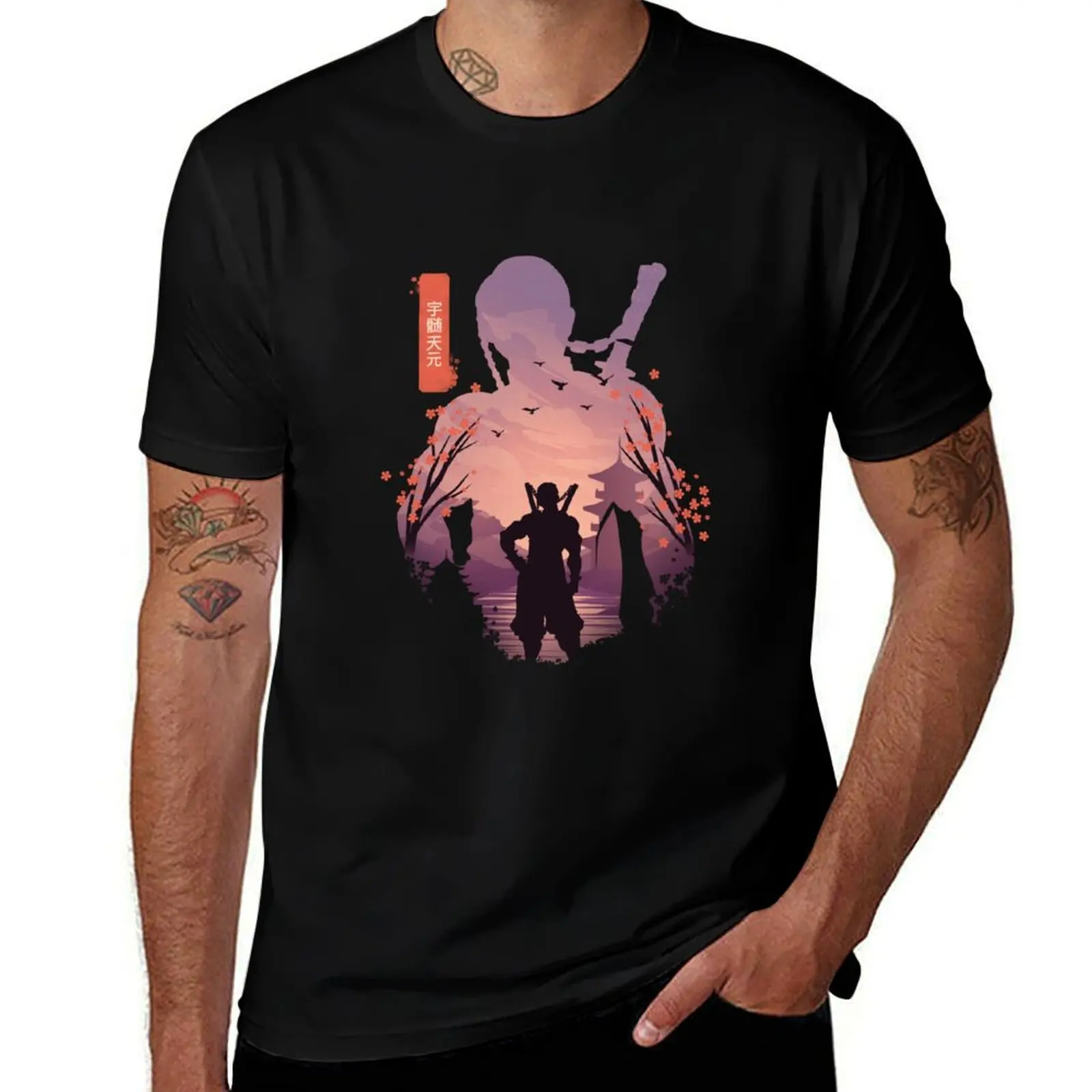 The Sound Pillar T-Shirt Durable Work Wear T-Shirt