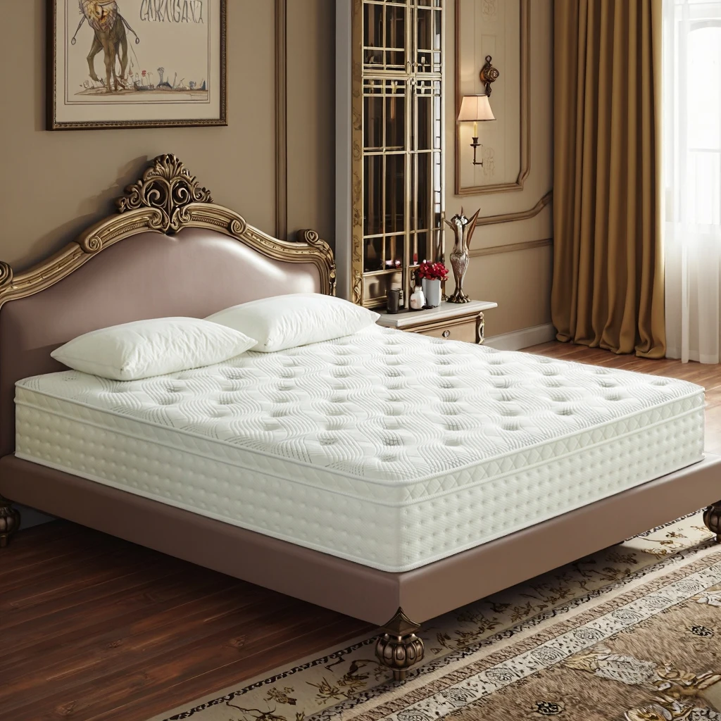200*220*27CM Roll up Latex Pocket Spring Memory Foam Mattress Colchon Mattress Quality Value Factori Mattress Home Hotel Use