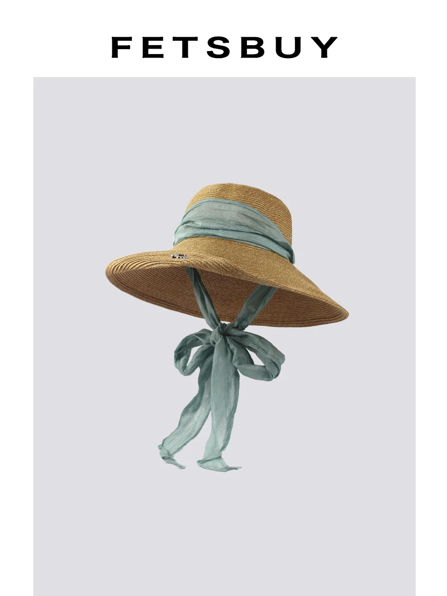 women's-large-brim-straw-hat-woven-with-sashes-adjustable-capeline-design-summer-sun-protection-fashionable-fishing-village-s