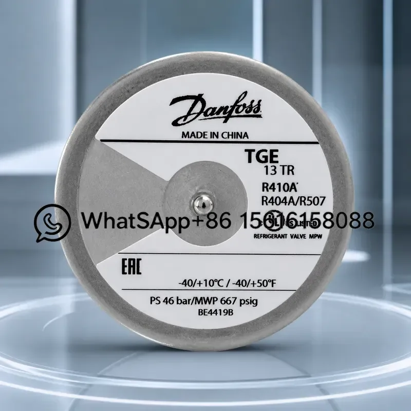 Original Danfoss Thermal Expansion Valve TGES Series TGES4 TGES7.5 TGES11 TGES13 TGES18 TGES26  067N6170 067N6171 067N6172