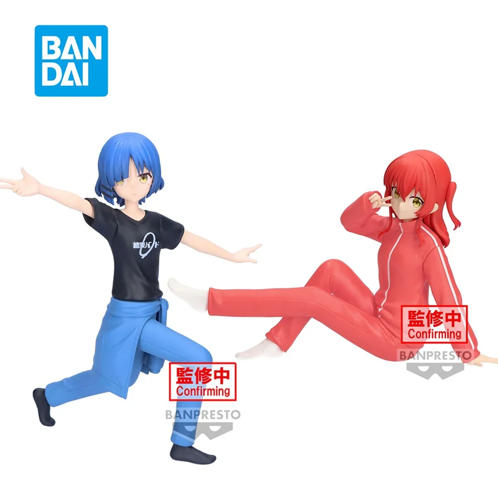 

Original Bandai Bocchi The Rock! Yamada Ryo Kita Ikuyo Kawaii Doll Action Anime Figure Pvc Model Collectible Toys 16Cm