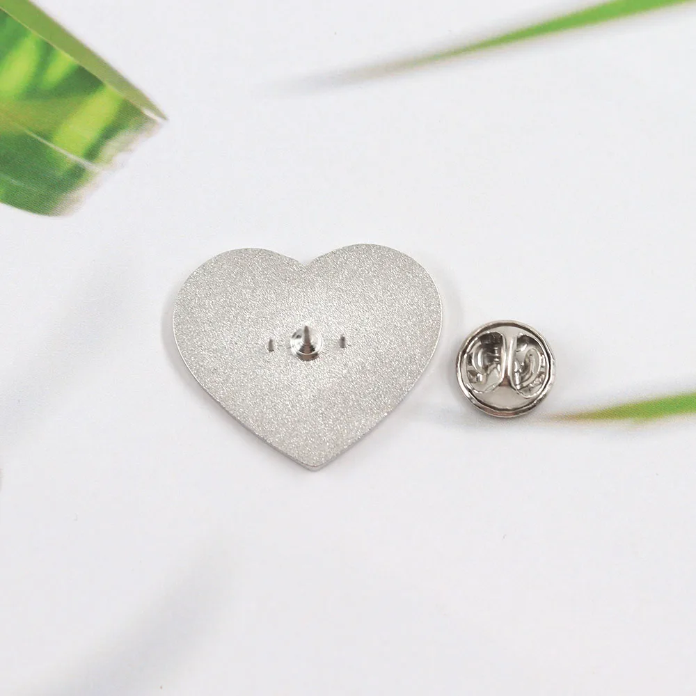 Glücksbringer 11:11 Wunsch-Herz Emaille-Pin Minimalistisches Blumen-Abzeichen Positive Energie Brosche Kleidungs-Accessoire Geschenk für Freunde – Detail 8