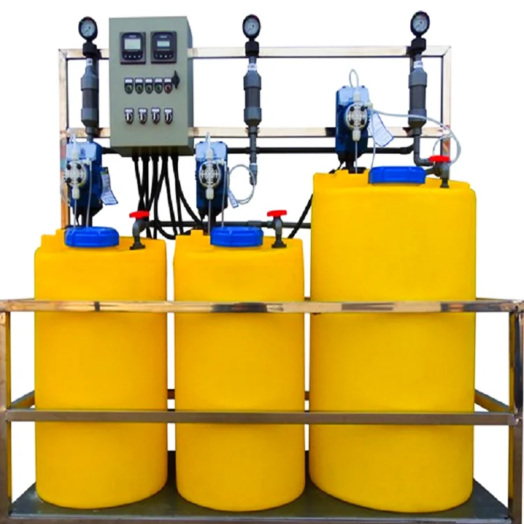 Pac Device Polymer System Machine For Effluent Treatment