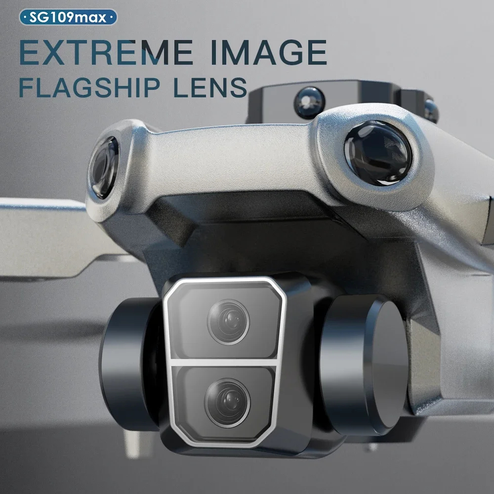 

New SG109MAX GPS Mini 8K Profesional with HD Camera 5G WiFi GPS Folding 4-Axis anti Shake Gimbal Quadcopter Brushless Motoror