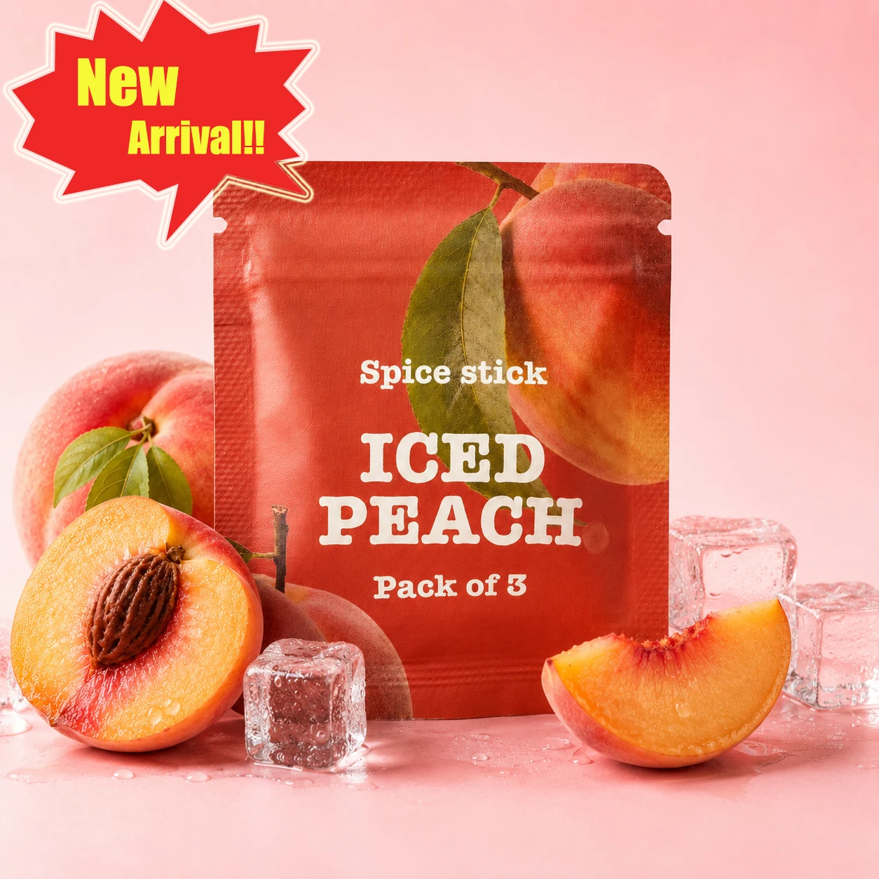 Brand New Taste Replace Refill Sticks For Smoke-free Stick Natural Plant Essential Oil Multiple Fruit Aroma Peach Watermelon