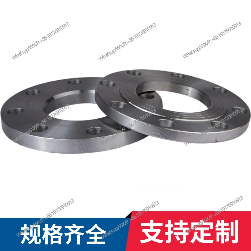 Steel Flat Welded Iron Flange PN10/16 Pressure Class DN25/50/80/100/150 Size Options for Industrial Plumbing And Piping Systems