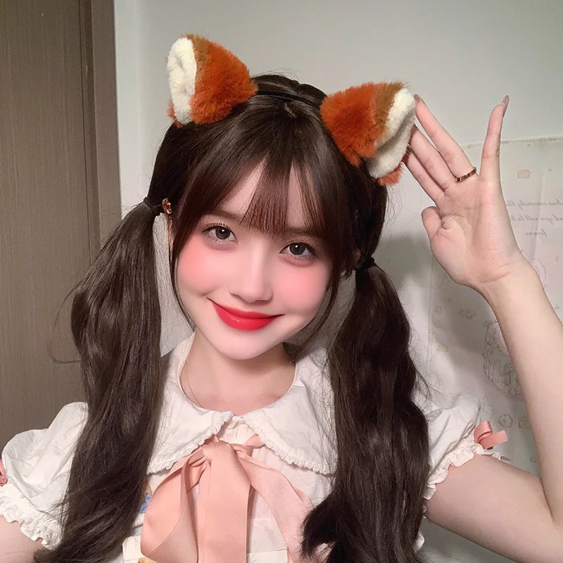Fox Ears Headband For Women Plush Furry Animal Ears Hair Hoop Cosplay Costume Accessory For Halloween Party Anime & Daily 2026 view 4
