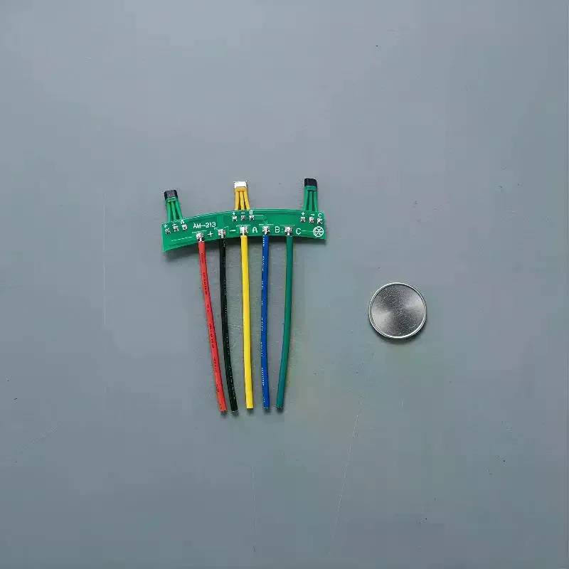 

213 Brushless DC Motor Hall Sensor 3147 Hall Board Cable Assembly Easy Installation for Electric Skateboard Upgrades
