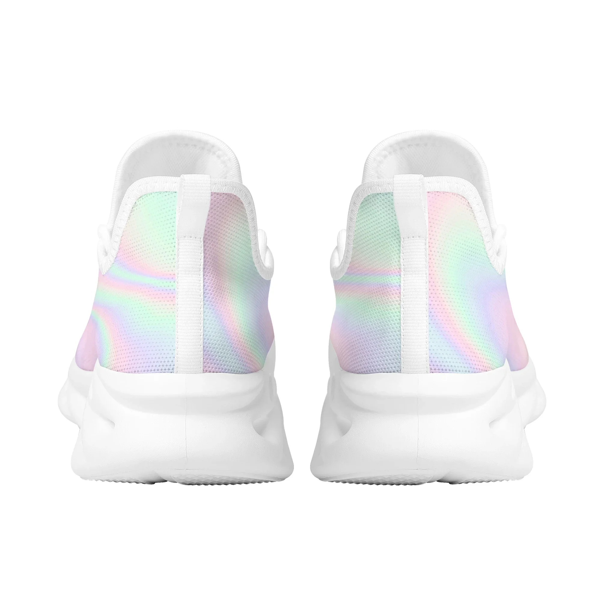 Trippy Paramedic EMT Pattern Mesh Sneakers for Women Autumn Lace Up Flat Shoes Female Casual Footwear Zapatillas