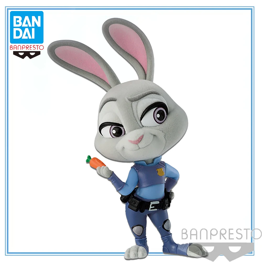 

100% Original in Stock Bandai Spirits BANPRESTO Fluffy Puffy Zootopia Judy Hopps Garage Kit Collection Series Model Decoration