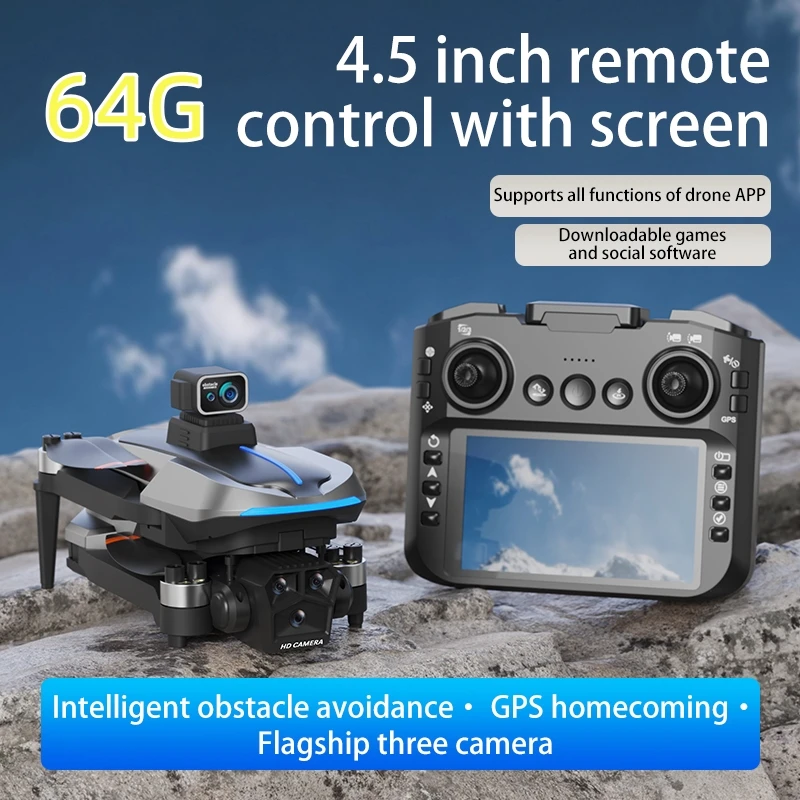 

Upgrade AE8 EVO Brushless GPS Drone 8K Dual Camera Aerial Photography Obstacle Avoidance 5G Transmission Dron Quadrotor