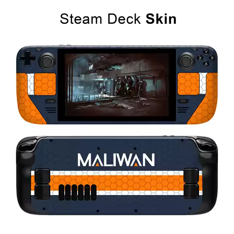 Aesthetic Skin Vinyl for Steam Deck Console Full Set Protective Decal Wrapping Cover For Valve Console Premium Stickers