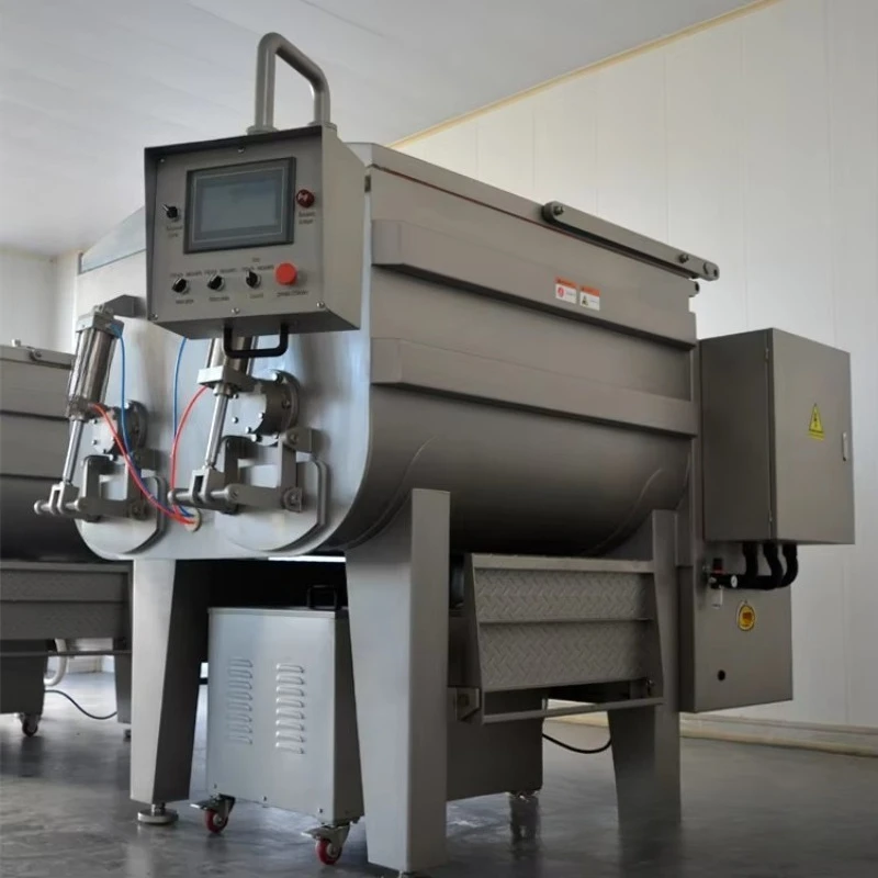 Mezcladora automática de alta calidad para salchichas, de acero inoxidable, para llenado de salchichas.