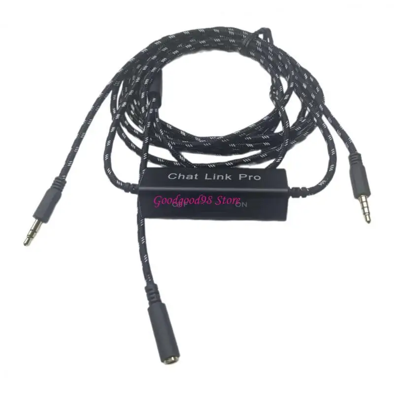 جودة رابط الدردشة سماعات الرأس تخفيض ضوضاء الحبل الكابل لـ HD60 HD60S HD60S+ HD60 4K60 سلك 270 سم/106.3 بوصة W8EC