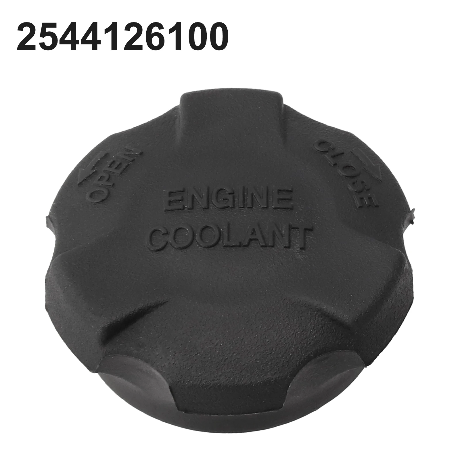 1pc Radiator Coolant Reservoir Cap 2544126100 For Kia For Forte For Sportage Black Plastic Radiators Parts Replacement
