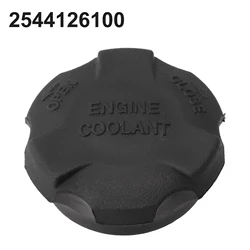 1pc Radiator Coolant Reservoir Cap 2544126100 For Kia For Forte For Sportage Black Plastic Radiators Parts Replacement