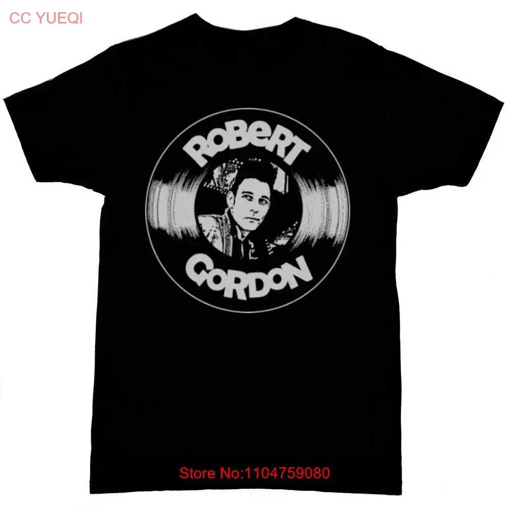 VTG Robert Gordon BLACK T shirt All sizes XZ339 vintage Washed Slightly graphic Casual Soft Breathable Stretched Comfortable