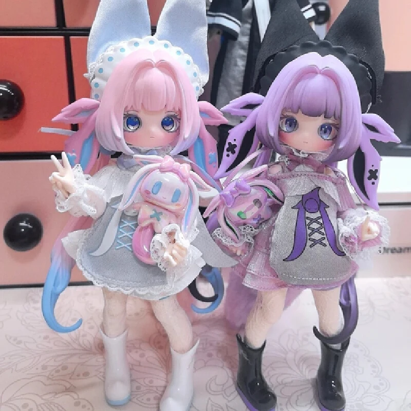 Original auf Lager Luluelf Story Bjd Blind Box im Maßstab 1:12, limitierte Auflage, Kawaii-Sammler-Schreibtischdekoration, Weihnachtsgeschenk