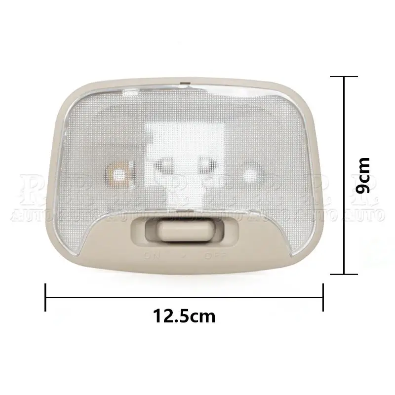 Car Interior Rear Reading Light Dome Light Roof Lamp Grey Beige For Mitsubishi Lancer Outlander EX ASX Pajero V73 V77 MR250712